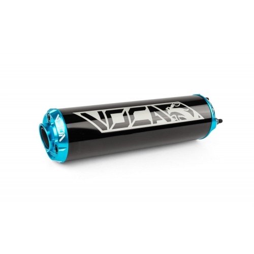 Silencer Voca Alu CNC black / turquoise Silencer Voca Alu CNC black / turquoise