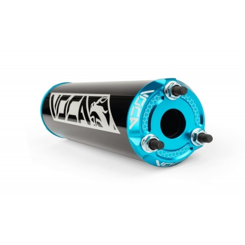 Silencer Voca Alu CNC black / turquoise Silencer Voca Alu CNC black / turquoise