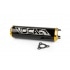 Silencer Voca Alu CNC black / gold Silencer Voca Alu CNC black / gold