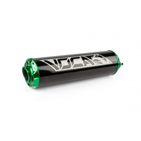 Silencer Voca Alu CNC black / green