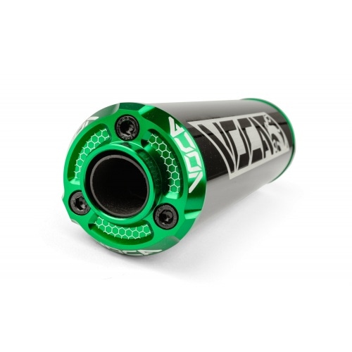 Silencer Voca Alu CNC black / green Silencer Voca Alu CNC black / green