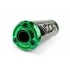 Silencer Voca Alu CNC black / green Silencer Voca Alu CNC black / green