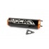 Silencer Voca Alu CNC black / orange Silencer Voca Alu CNC black / orange