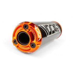 Silencer Voca Alu CNC black / orange