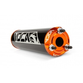 Silencer Voca Alu CNC black / orange