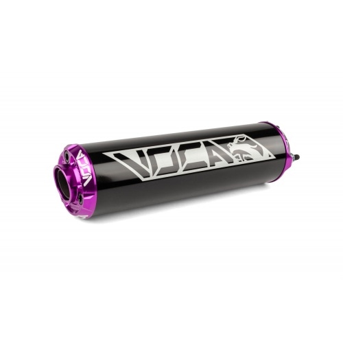 Silencer Voca Alu CNC black / purple Silencer Voca Alu CNC black / purple