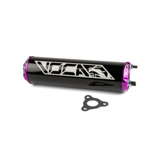 Silencer Voca Alu CNC black / purple Silencer Voca Alu CNC black / purple