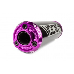 Silencer Voca Alu CNC black / purple