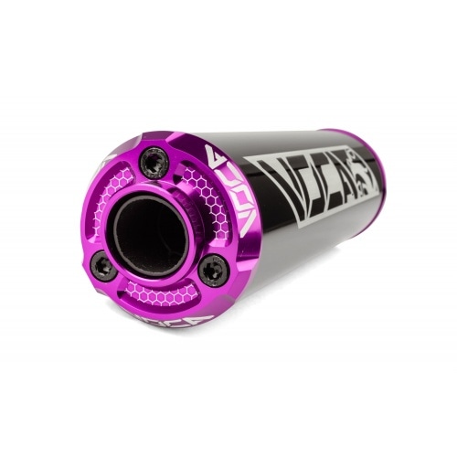 Silencer Voca Alu CNC black / purple Silencer Voca Alu CNC black / purple
