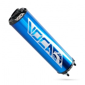Silencer Voca Alu CNC blue / black