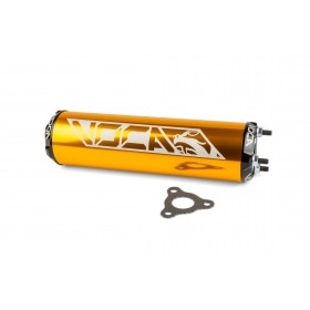 Silencer Voca Alu CNC gold / black