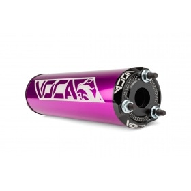 Silencer Voca Alu CNC purple / black