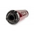 Silencer Voca Alu CNC red / black Silencer Voca Alu CNC red / black