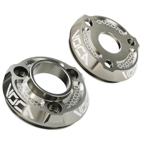 Silencer End Cap Voca Bestia silver Silencer End Cap Voca Bestia silver