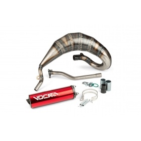 Izplūdes Voca Cross Rookie 50/70cc sarkans trokšņa slāpētājs Sherco 50cc