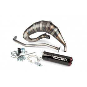 Izplūdes Voca Cross Rookie 50 - 70cc augstspiediena melns Derbi Senda / DRD