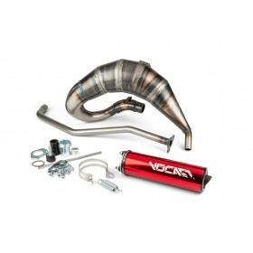 Izplūdes Voca Cross Rookie 50 - 70cc augsta stiprinājuma sarkans Derbi Senda / DRD