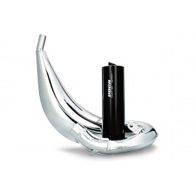 Izplūdes Voca Cross hromēts 50 / 70cc melns Rieju MRT