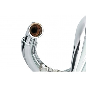 Izplūdes Voca Cross hromēts 50 / 70cc melns Rieju MRT