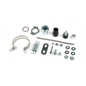 Exhaust Voca Cross Chromed 50/70cc Derbi