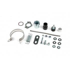 Izplūdes Voca Cross hromēts 50 / 70cc melns Aprilia SX / Derbi DRD