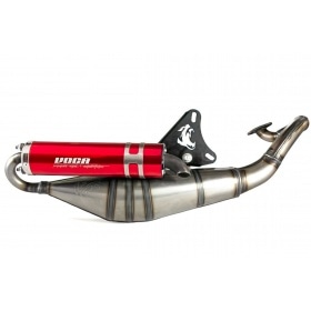 Izplūdes Voca Racing Sabotage V2 50/70 Yamaha Aerox / MBK Nitro sarkans trokšņa slāpētājs