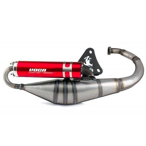 Izplūdes Voca Racing Sabotage V2 50/70 Yamaha BW's / Slider sarkans trokšņa slāpētājs Izplūdes Voca Racing Sabotage V2 50/70 Yamaha BW's / Slider sarkans trokšņa slāpētājs