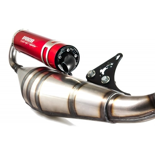 Izplūdes Voca Racing Sabotage V2 50/70 Yamaha BW's / Slider sarkans trokšņa slāpētājs Izplūdes Voca Racing Sabotage V2 50/70 Yamaha BW's / Slider sarkans trokšņa slāpētājs