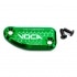 Brake Cylinder Cover rear Voca Derbi Senda DRD Green Brake Cylinder Cover rear Voca Derbi Senda DRD Green