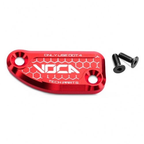 Brake Cylinder Cover rear Voca Derbi Senda DRD Red Brake Cylinder Cover rear Voca Derbi Senda DRD Red