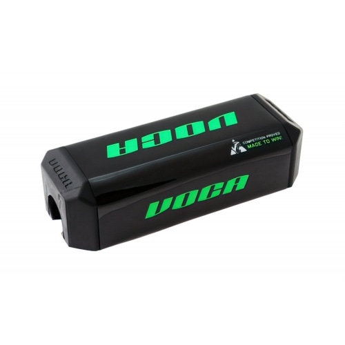 Voca Handlebar Pad (w/o brace) d.28.6 black / green Voca Handlebar Pad (w/o brace) d.28.6 black / green