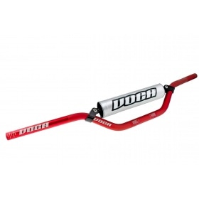 Voca Racing Motocross Handlebar red / grey pad