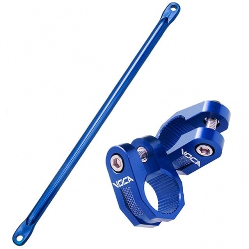 Crossbar and Clamps 22mm Voca Racing Alu blue Crossbar and Clamps 22mm Voca Racing Alu blue