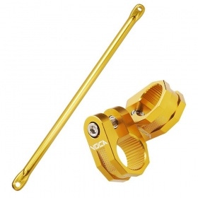 Crossbar and Clamps 22mm Voca Racing Alu gold