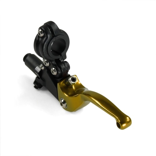 Clutch Lever folding with mount Volt Racing gold Clutch Lever folding with mount Volt Racing gold