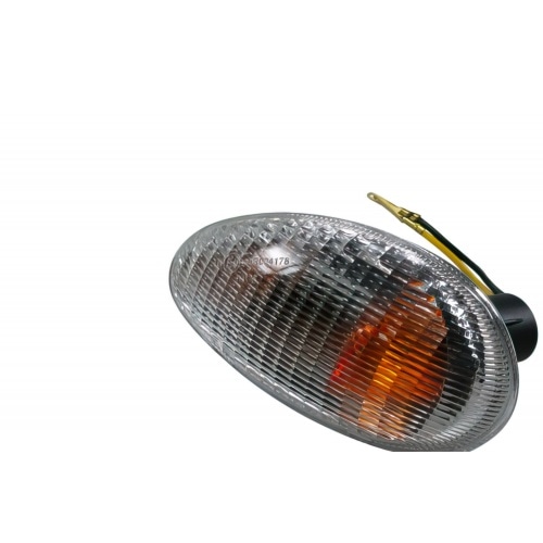 Indicator Vespa ET2/ET4, front left, clear glass, homologated Indicator Vespa ET2/ET4, front left, clear glass, homologated