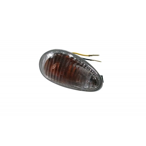 Indicator Vespa ET2/ET4, front right, clear glass, homologated Indicator Vespa ET2/ET4, front right, clear glass, homologated