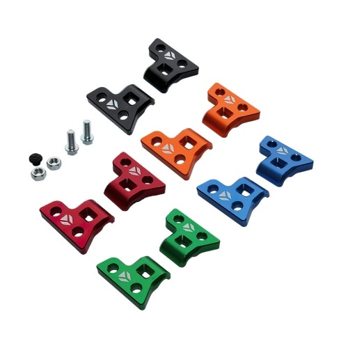 Bremžu šļūtenes kronšteinu komplekts CNC melns YCF Factory Pit Bike / Dirt Bike Bremžu šļūtenes kronšteinu komplekts CNC melns YCF Factory Pit Bike / Dirt Bike