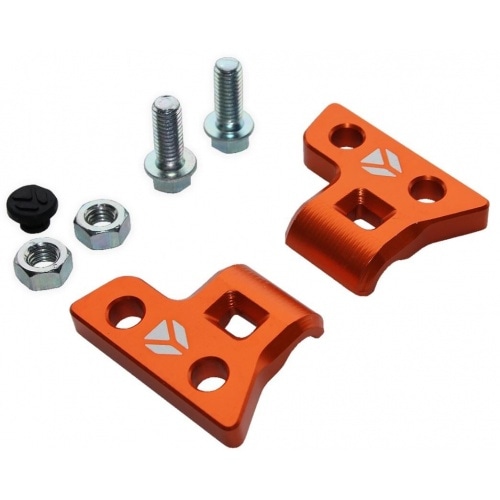 Bremžu šļūtenes kronšteinu komplekts CNC melns YCF Factory Pit Bike / Dirt Bike Bremžu šļūtenes kronšteinu komplekts CNC melns YCF Factory Pit Bike / Dirt Bike