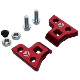 Bremžu šļūtenes kronšteinu komplekts CNC melns YCF Factory Pit Bike / Dirt Bike