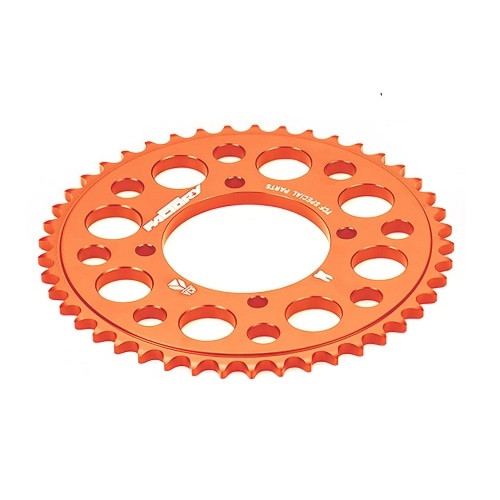 Rear Sprocket aluminium CNC 420 - 47 teeth - 4 screws YCF Pit Bike Rear Sprocket aluminium CNC 420 - 47 teeth - 4 screws YCF Pit Bike