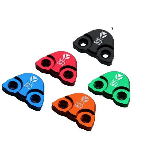 Bremžu cilindra vāciņš CNC aizmugurējais YCF V2 Pit Bike melns Bremžu cilindra vāciņš CNC aizmugurējais YCF V2 Pit Bike melns