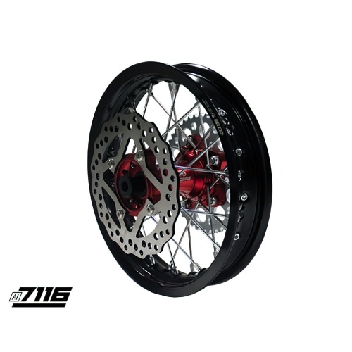 Rear Wheel aluminium 1.85x12 Rear Wheel aluminium 1.85x12