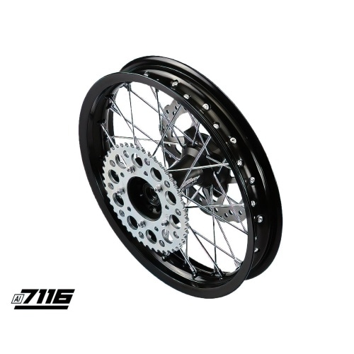 Rear Wheel aluminium 1.85x14 Rear Wheel aluminium 1.85x14