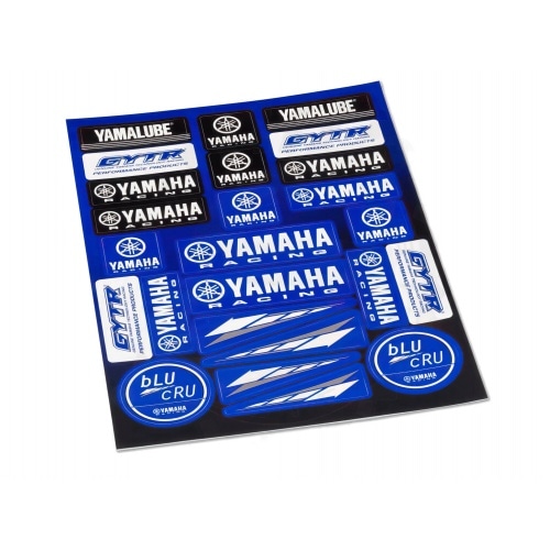 Uzlīmes lapa Yamaha Racing zils Uzlīmes lapa Yamaha Racing zils