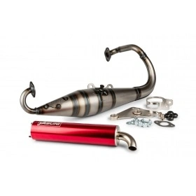 Yasuni Z Exhaust Red fortuna Peugeot vertical (Speedfight / Trekker)