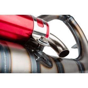 Izplūdes Yasuni R Red fortuna Peugeot vertical (Speedfight / Trekker)