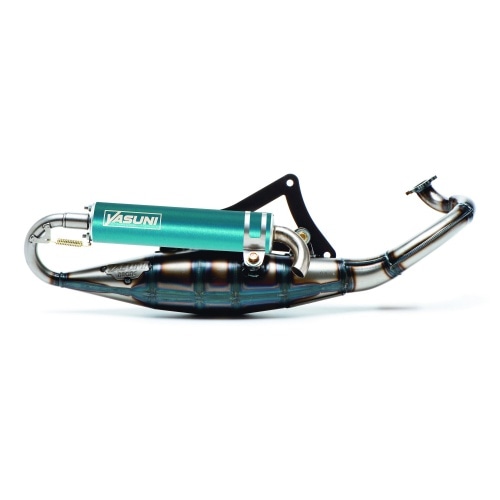 Exhaust Yasuni R Peugeot liegend / Morini Blue Exhaust Yasuni R Peugeot liegend / Morini Blue