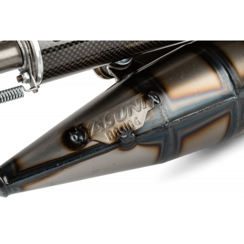 Exhaust Yasuni ‘R’ Black Edition carbon look Derbi Hunter / Paddock / Atlantis Exhaust Yasuni ‘R’ Black Edition carbon look Derbi Hunter / Paddock / Atlantis