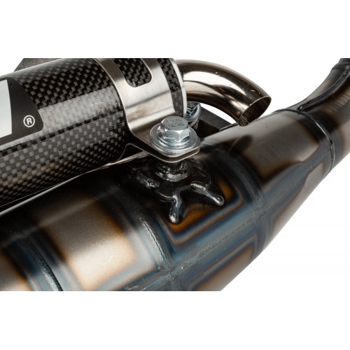 Exhaust Yasuni ‘R’ Black Edition carbon look Derbi Hunter / Paddock / Atlantis Exhaust Yasuni ‘R’ Black Edition carbon look Derbi Hunter / Paddock / Atlantis
